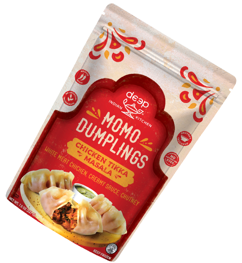 Chicken Tikka Masala Momo Dumplings