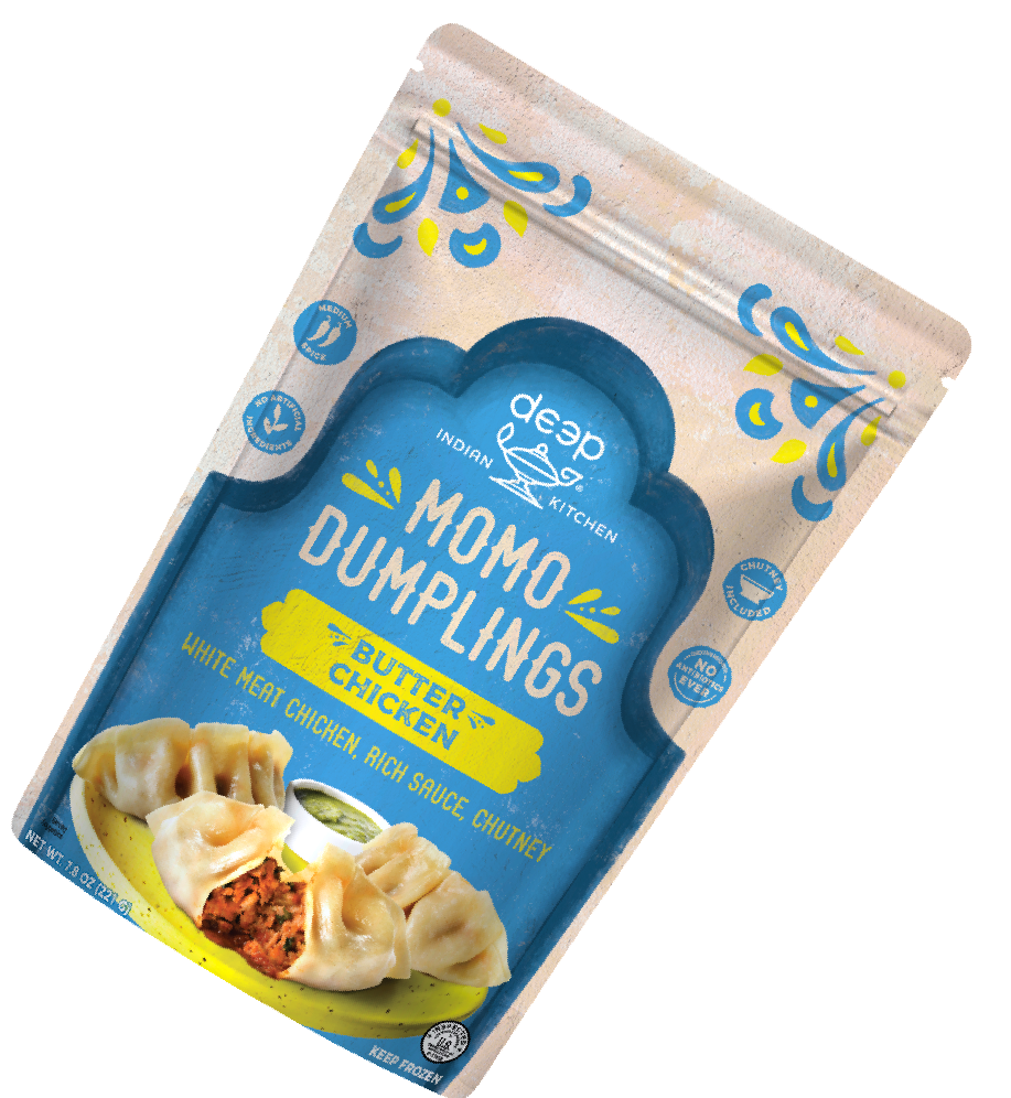 Butter Chicken Momo Dumplings