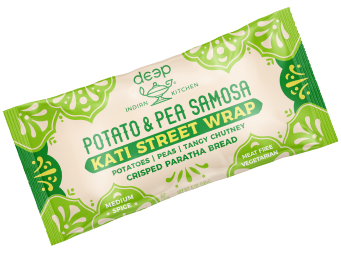 Kati Potato & Pea Samosa