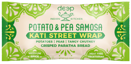 Kati Potato & Pea Samosa