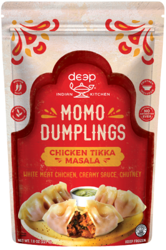 Chicken Tikka Masala Momo Dumplings
