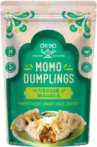 Veggie Masala Momo Dumplings