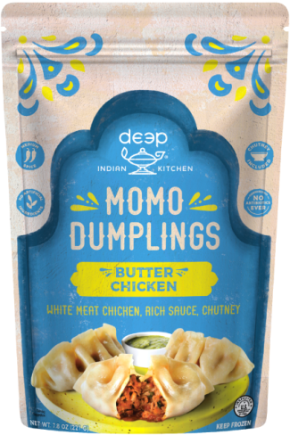 Butter Chicken Momo Dumplings