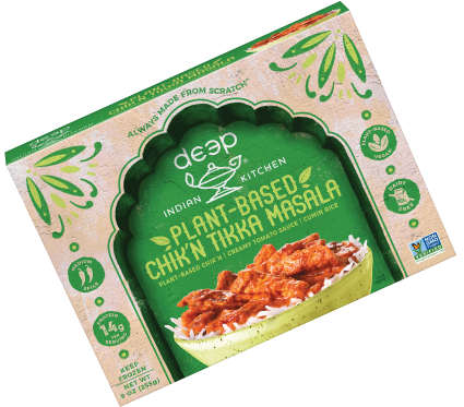 Plant-Based Chik'n Tikka Masala Product Shot